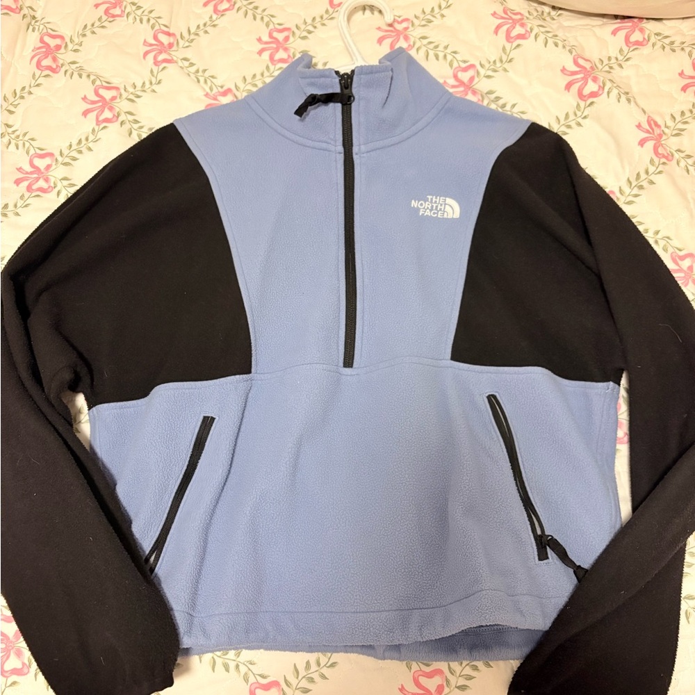 The North Face Light Blue/purple Fleece Jacket